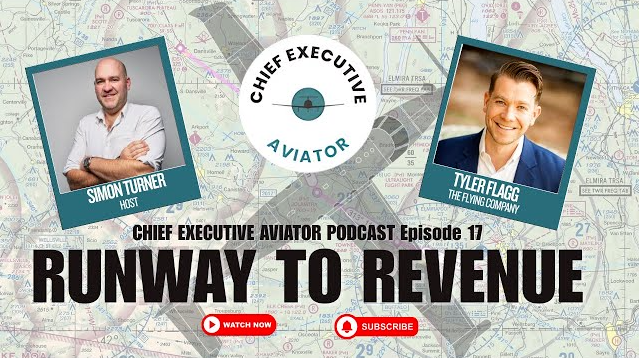 Chief Executive Aviator Pod x Flying Company's Tyler Flagg